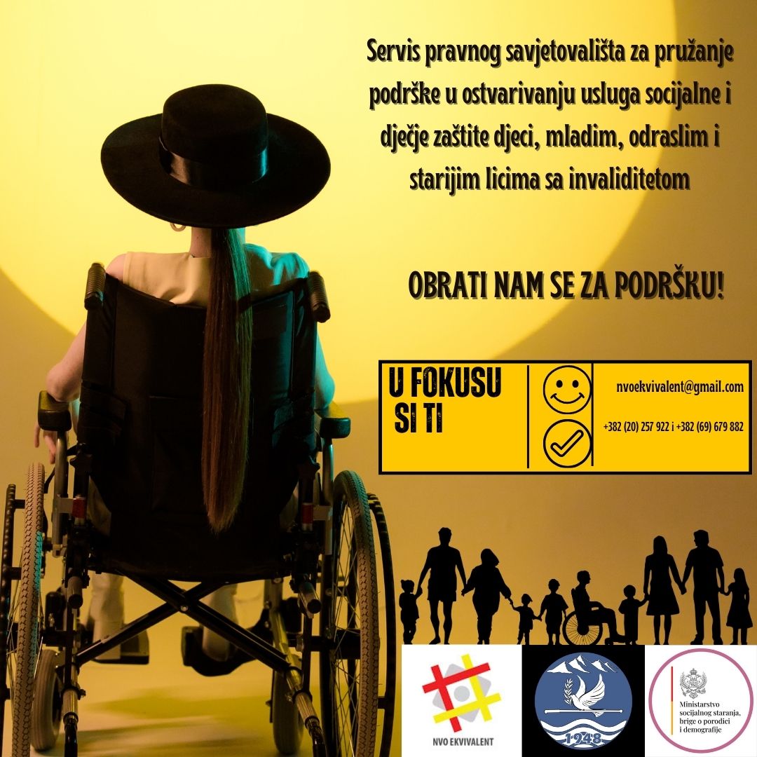 Yellow Black Simple World Disability Day Instagram Post